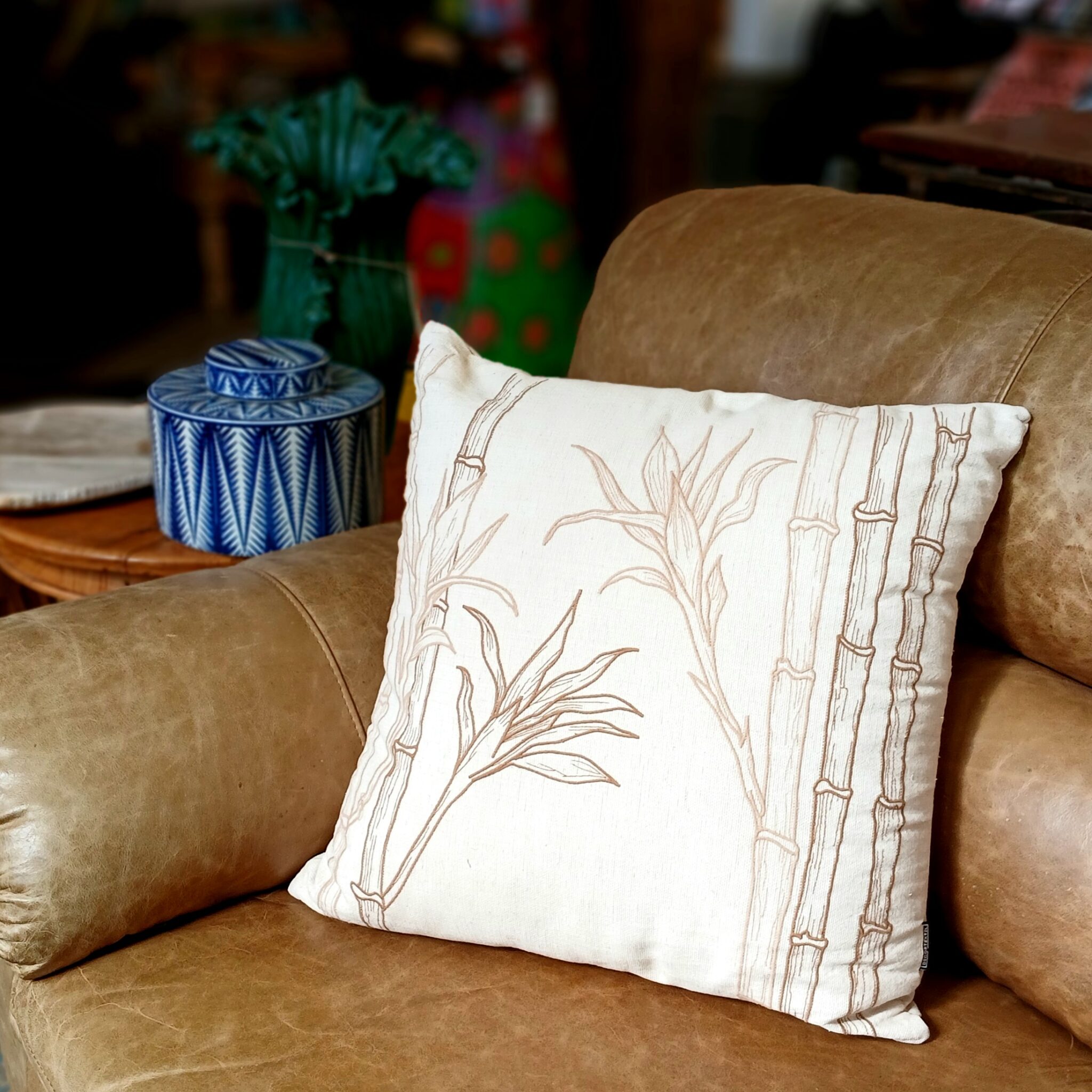 Almofada Decorativa Bambu - Imagem 2