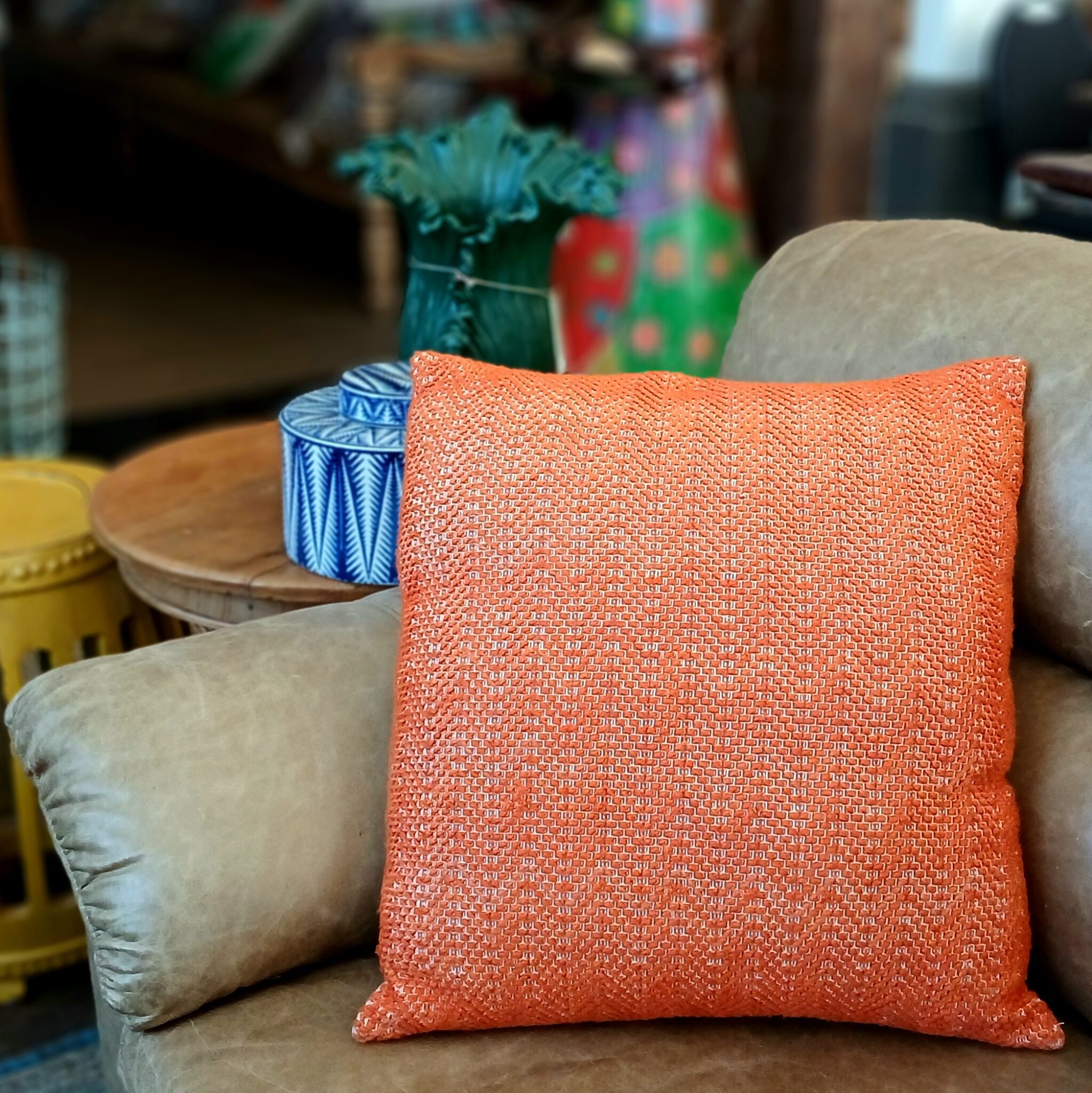 Almofada Decorativa Laranja - Imagem 2