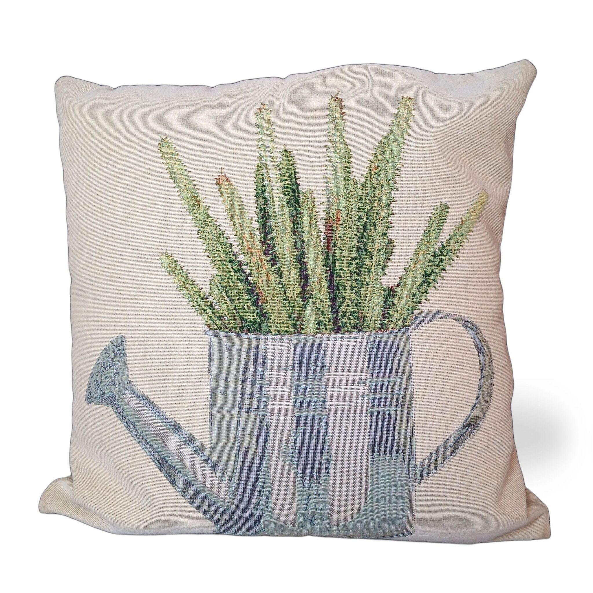 Almofada Decorativa Estampada com Cactos em Regador
